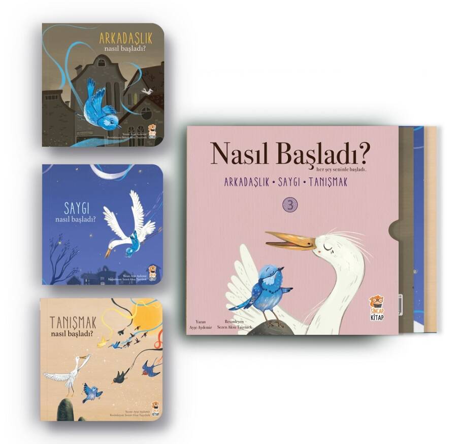 Nasıl Başladı? Her Şey Seninle Başladı 3 Set (3 Kitap) - 1