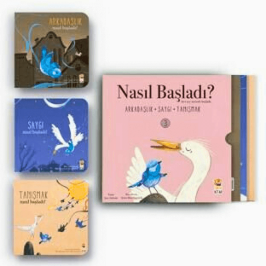Nasıl Başladı? Her Şey Seninle Başladı 3 Set (3 Kitap) - 1