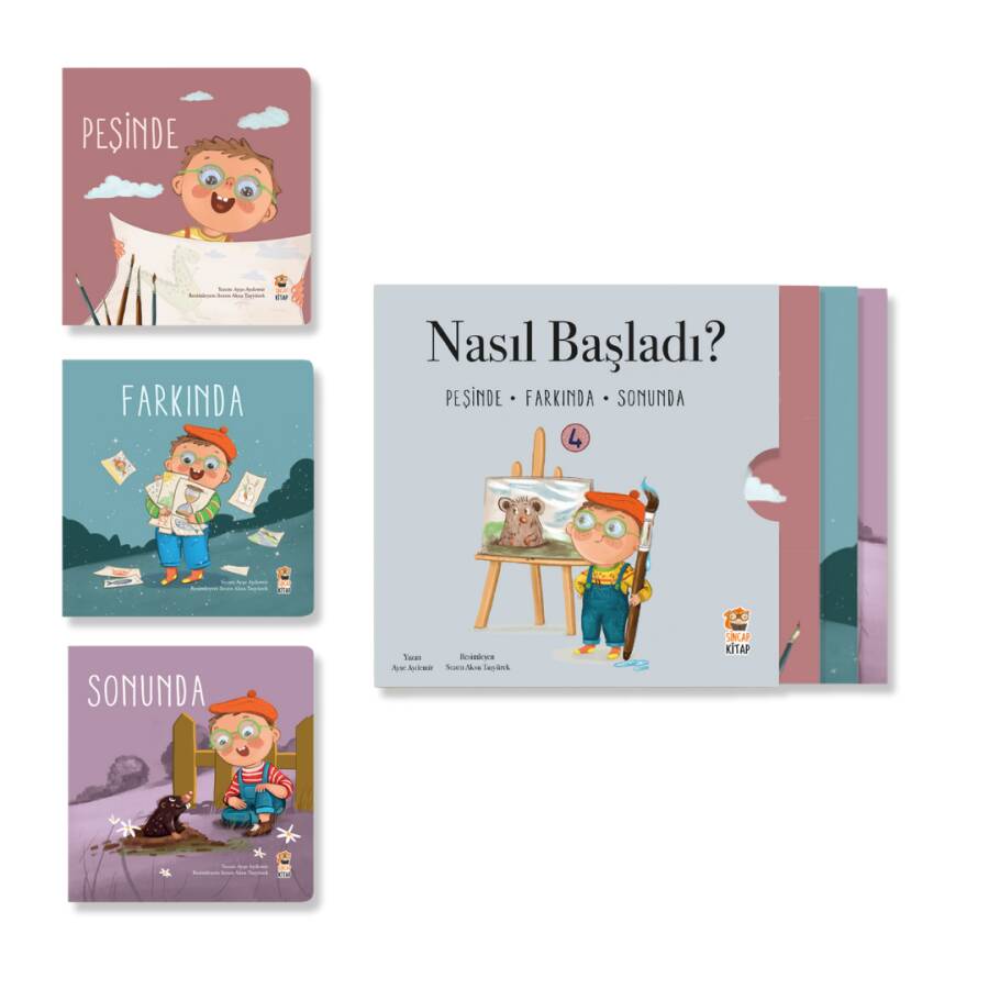 Nasıl Başladı? Her Şey Seninle Başladı 4 Set (3 Kitap) - 1