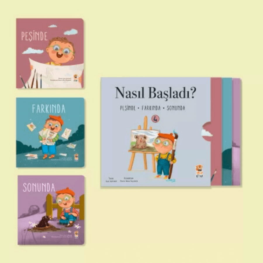 Nasıl Başladı? Her Şey Seninle Başladı 4 Set (3 Kitap) - 1