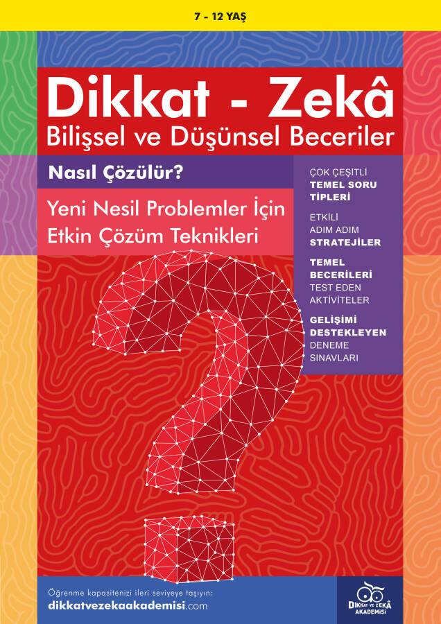 Nasıl Çözülür? (7 - 12 Yaş) - Dikkat Zeka - 1