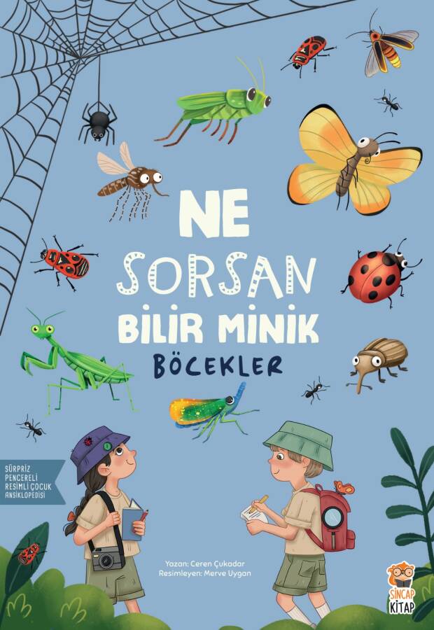 Ne Sorsan Bilir Minik - Benim İlk Böcekler Kitabım - 1