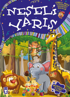 Neşeli Yarış - Çoklu Zeka Etkinlikli Eğlenceli Masallar - Timaş Çocuk