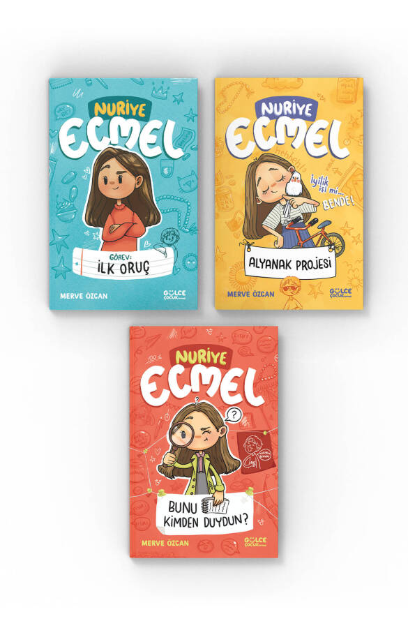 Nuriye Ecmel - 3 Kitap Set - 1