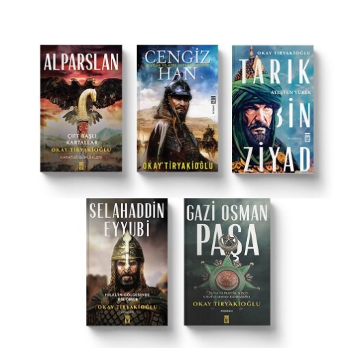 Okay Tiryakioğlu Komutanlar Seti (5 Kitap) - Timaş Yayınları
