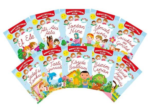 Okumayı Seviyorum Set - (10 Kitap) - 1