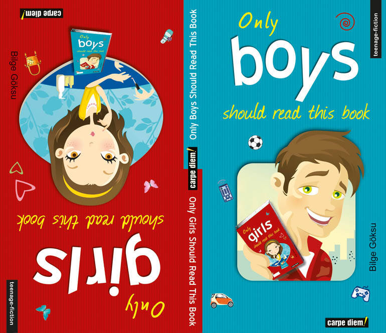 Bu Kitabı Yalnız Kızlar Erkekler Okusun - Only Girls / Boys Should Read This Book (İngilizce) - 1