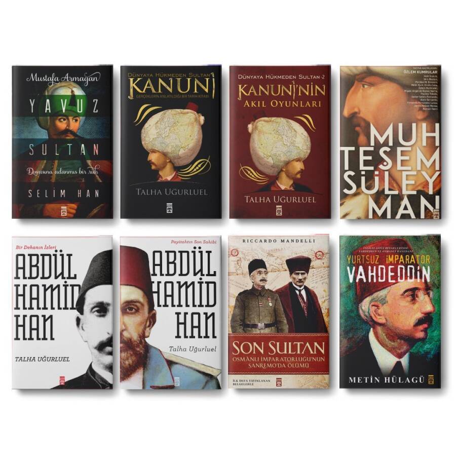 Osmanlı Padişahları Seti (8 Kitap) - 1