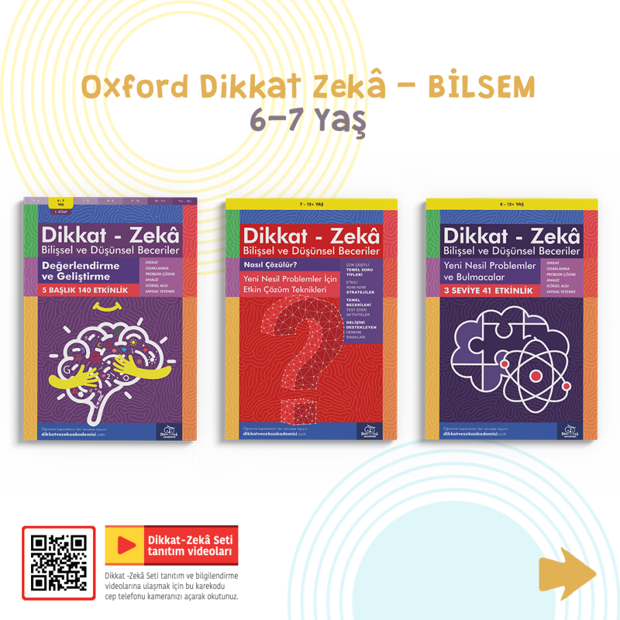 Oxford Dikkat Zeka - Bilsem (6-7 Yaş) - 1