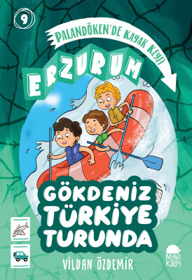 Palandöken'de Kayak Keyfi - Erzurum - Gökdeniz Türkiye Turunda 1 - 4. Sınıf Hikaye Seti - Mavi Kirpi Kitap