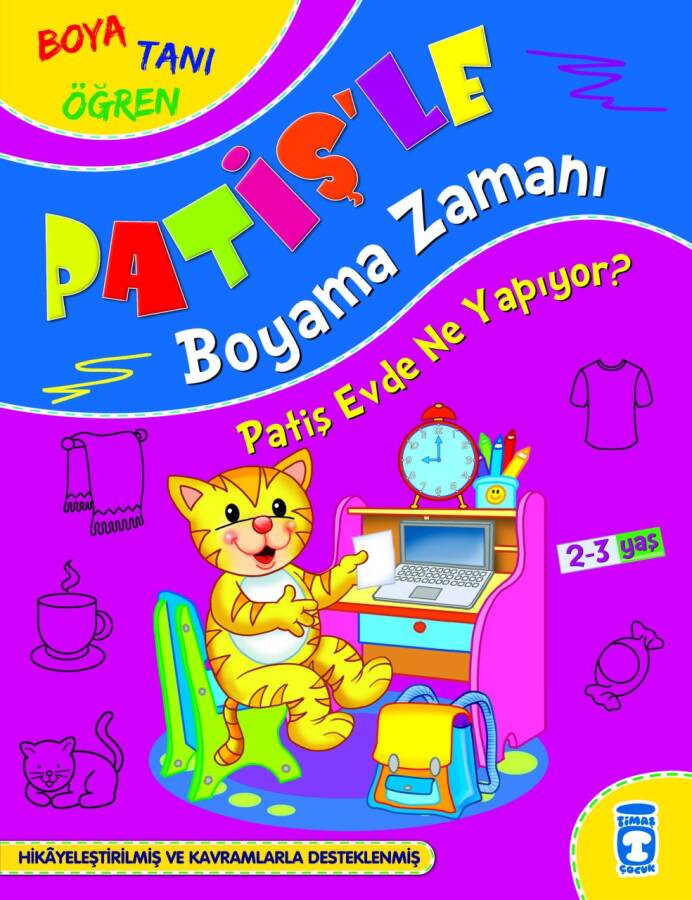 Patiş Evde Ne Yapıyor? - Patiş'le Boyama Zamanı - 1