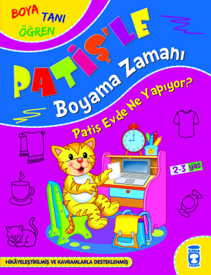 Patiş Evde Ne Yapıyor? - Patiş'le Boyama Zamanı - Timaş Çocuk