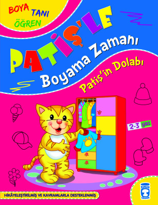 Patişin Dolabı - Patişle Boyama Zamanı - Timaş Çocuk
