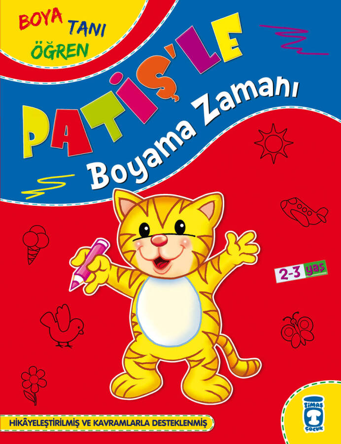 Patiş'le Boyama Zamanı - Boya Tanı Öğren - 1