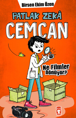 Patlak Zeka Cemcan - Ne Filmler Dönüyor? (Fleksi Cilt) - Timaş Çocuk