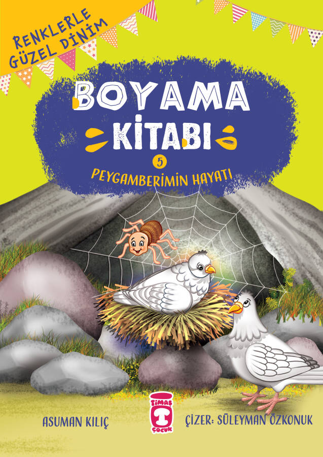 Peygamberimin Hayatı - Renklerle Güzel Dinim Boyama Kitabı 5 - 1