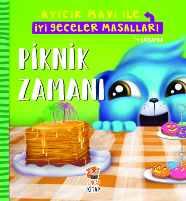 Piknik Zamanı - Ayıcık Mavi İle İyi Geceler Masalları - Sincap Kitap