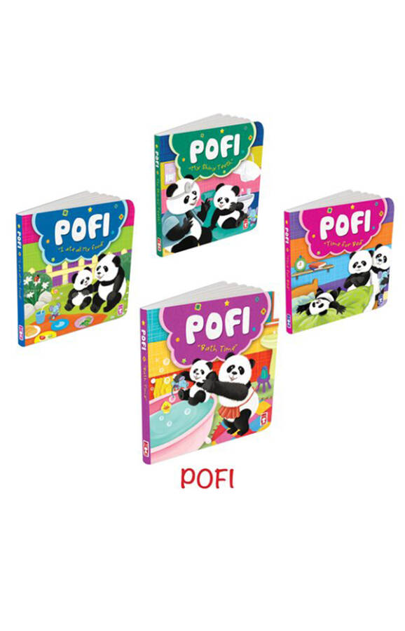 Pofi Zevkli Alışkanlıklarım Set - Pofi- (İngilizce - 4 Kitap) - 1