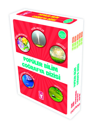 Popüler Bilim Coğrafya Dizisi Set - (5 Kitap) - Timaş Çocuk