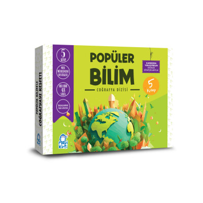 Popüler Bilim Coğrafya Set (5 Kitap) - Mavi Kirpi Kitap