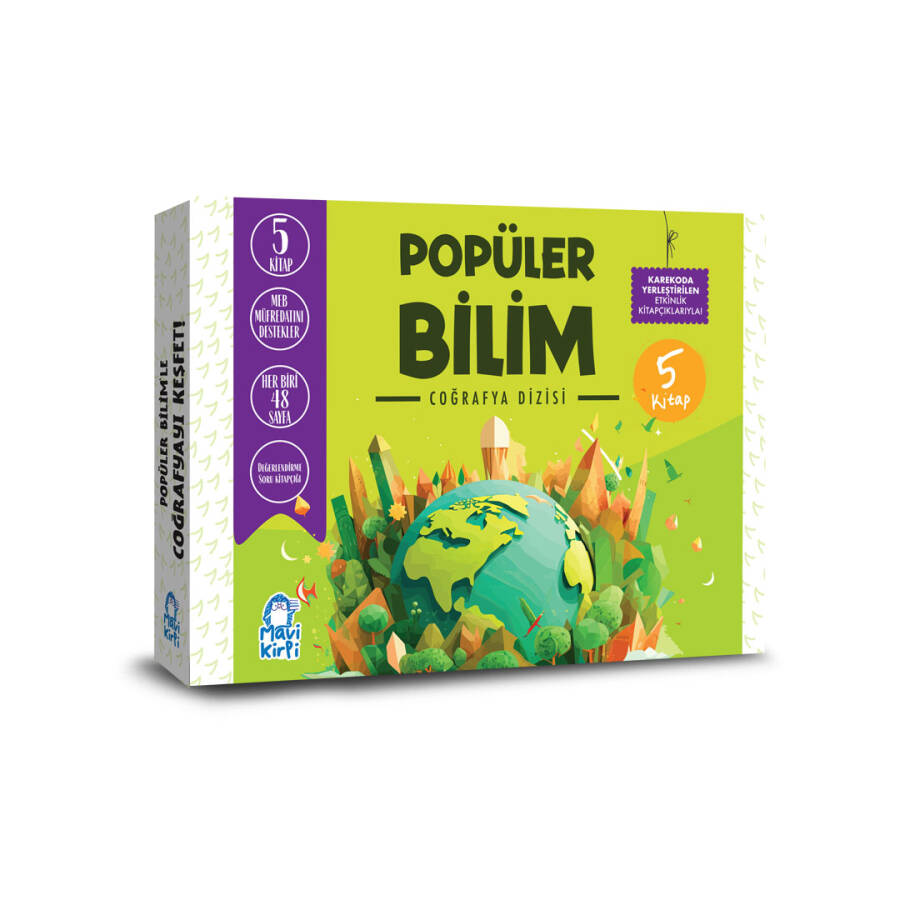 Popüler Bilim Coğrafya Set (5 Kitap) - 1