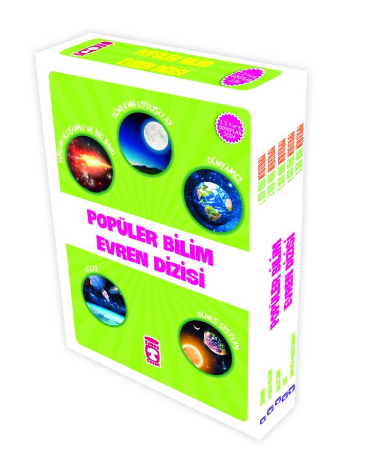 Popüler Bilim Evren Dizisi Set - (5 Kitap) - 1