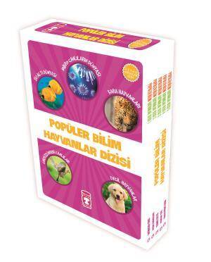 Popüler Bilim Hayvanlar Dizisi Set - (5 Kitap) - 1