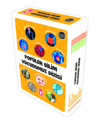 Popüler Bilim Vücudumuz Dizisi Set - (10 Kitap) - Timaş Çocuk