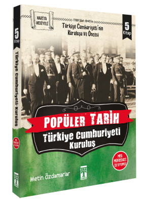 Popüler Tarih Türkiye Cumhuriyeti Kuruluş Set - (5 Kitap) - İlk Genç Timaş