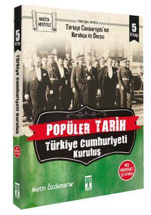 Popüler Tarih Türkiye Cumhuriyeti Kuruluş Set - (5 Kitap) - 1