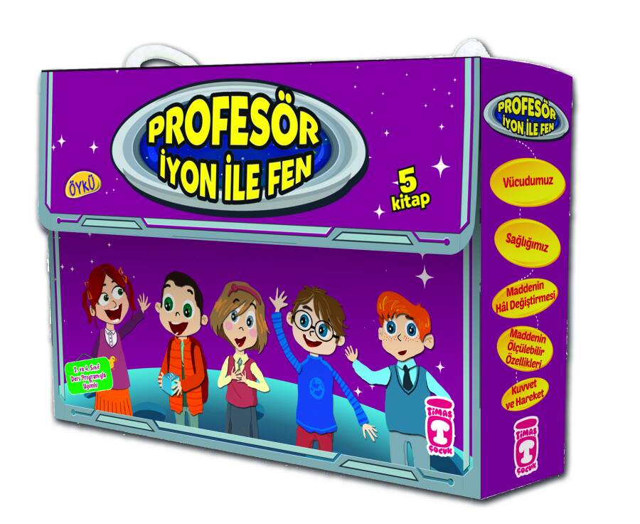 Profesör İyon İle Fen 1 Set - (5 Kitap) - 1