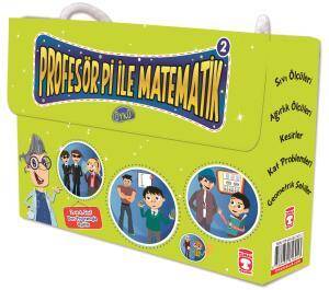 Profesör Pi İle Matematik 2 Set - (5 Kitap) - 1