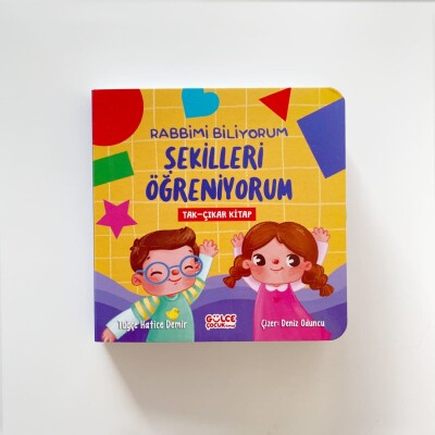 Rabbimi Biliyorum Şekilleri Öğreniyorum (Tak-Çıkar Kitap) - 11