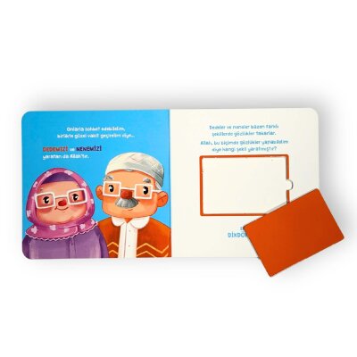 Rabbimi Biliyorum Şekilleri Öğreniyorum (Tak-Çıkar Kitap) - 3