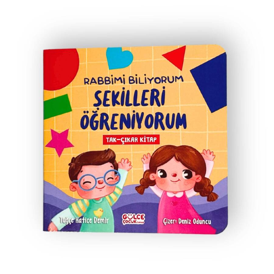 Rabbimi Biliyorum Şekilleri Öğreniyorum (Tak-Çıkar Kitap) - 1