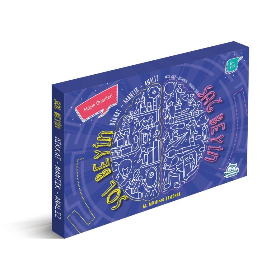 Sağ Beyin Sol Beyin Egzersizleri Set (3 Kitap) - 1