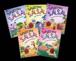 Salyangoz Salsal 2 Set - (5 Kitap) - 1