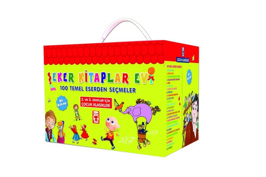 Şeker Kitaplar Evi 100 Temel Eserden Seçmeler Set (26 Kitap) - 1