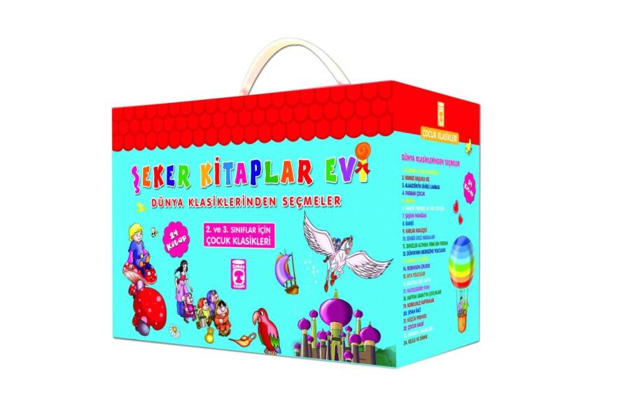Şeker Kitaplar Evi Dünya Klasiklerinden Seçmeler Set (24 Kitap) - 1