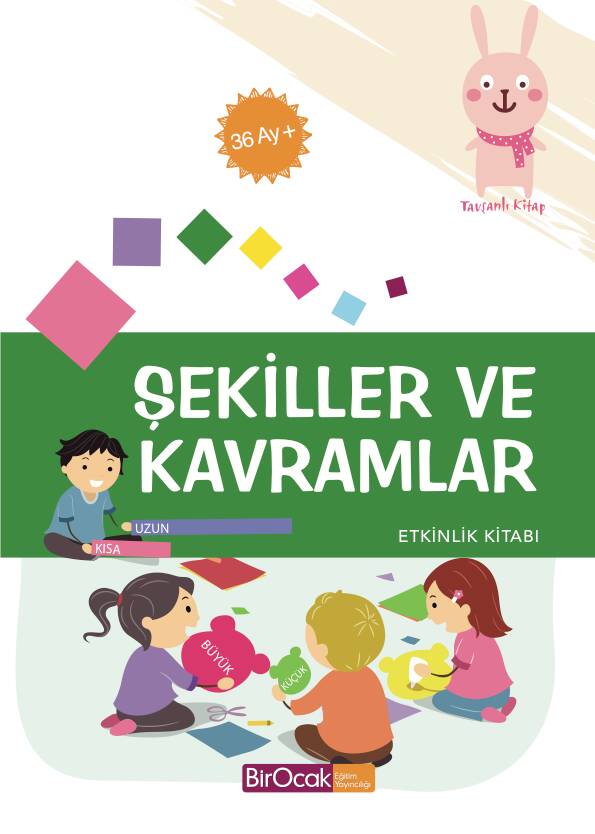 Şekiller ve Kavramlar Etkinlik Kitabı (36 Ay) - 1