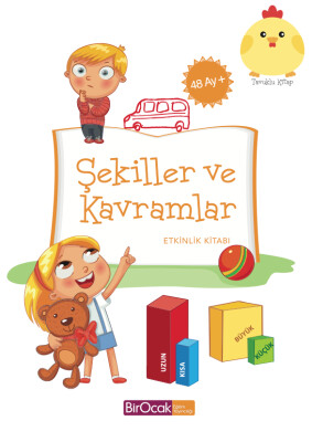 Şekiller ve Kavramlar Etkinlik Kitabı (48 Ay) - Bir Ocak Eğitim Yayıncılığı A. Ş.