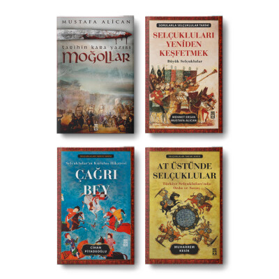 Selçuklu Seti (4 Kitap) Bayrak Hediyeli - Timaş Tarih
