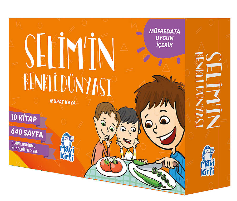 Selim'in Renkli Dünyası - 3. Sınıf Hikaye Seti (10 Kitap) - 1