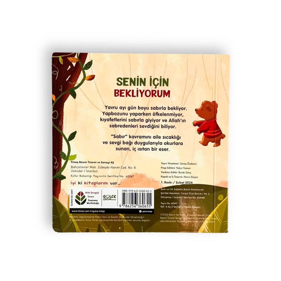 Senin İçin Bekliyorum - İlk Dini Kavramlarım (Sabır) - 2