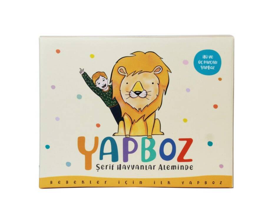 Şerif Hayvanlar Aleminde Bebekler İçin İlk Yapboz - 1