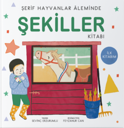 Şerif Hayvanlar Aleminde - Şekiller Kitabı - 1