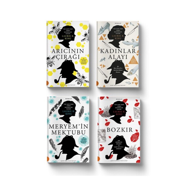 Sherlock ile Çırağı Macera Peşinde Kitap Seti (4 Kitap) - Portakal Kitap