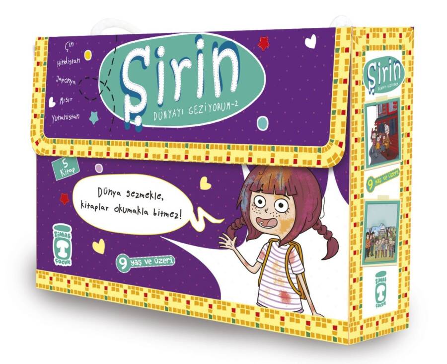 Şirin Dünyayı Geziyorum 2 - Set (5 Kitap) - 1