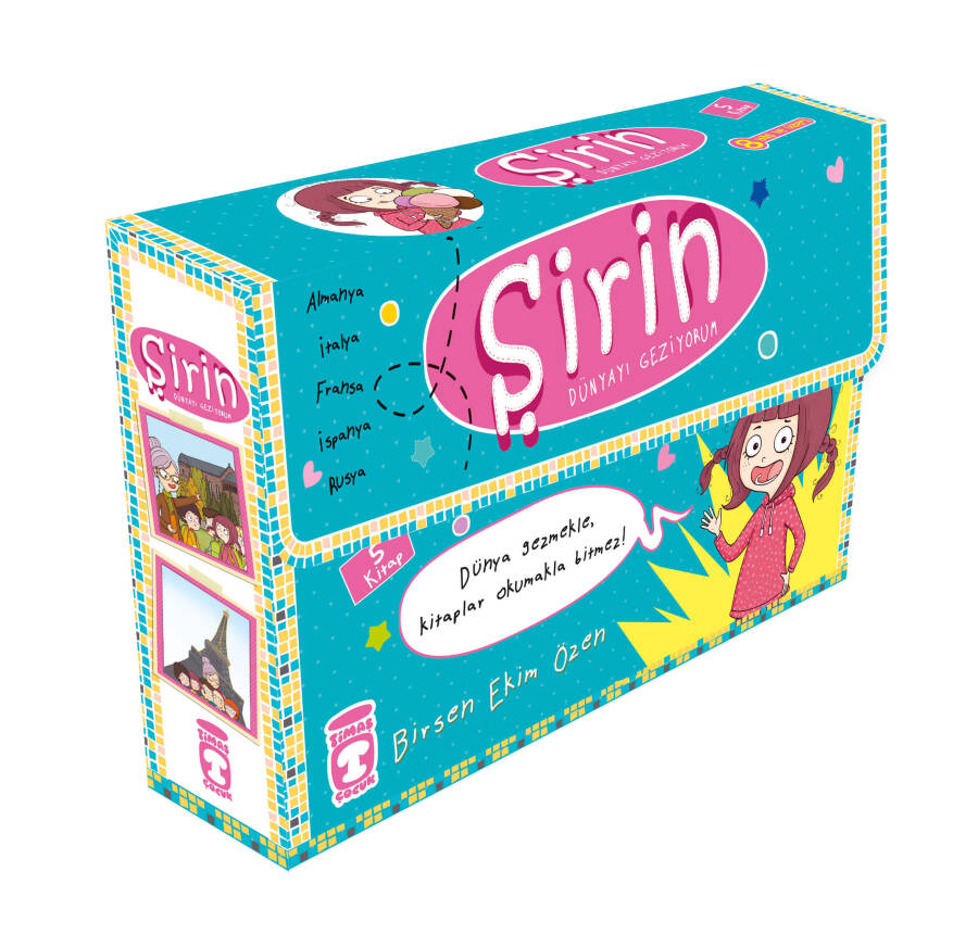 Şirin Dünyayı Geziyorum Set - (5 Kitap) - 1