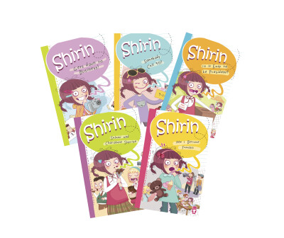 Şirin İş Başında 1 Set - Shirin (5 Kitap - İngilizce) - Timas Publishing